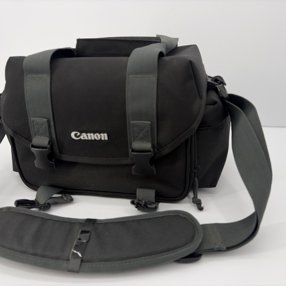 Canon 300DG Digital Gadget Camera Bag DSLR EOS Rebel Black Gray Padded Case